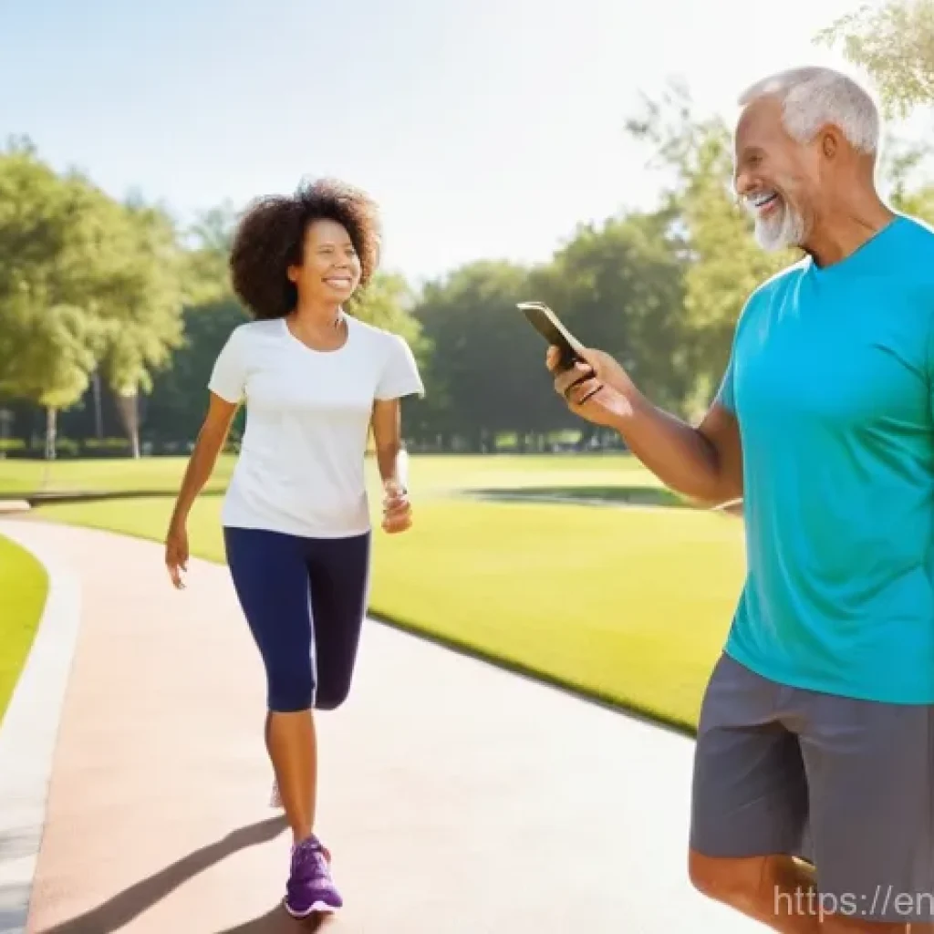예방 중심 헬스케어와 지역 보건 기관 협력 - **Prompt 1: Proactive Wellness Journey**
"A vibrant, high-definition image featuring a diverse g...
