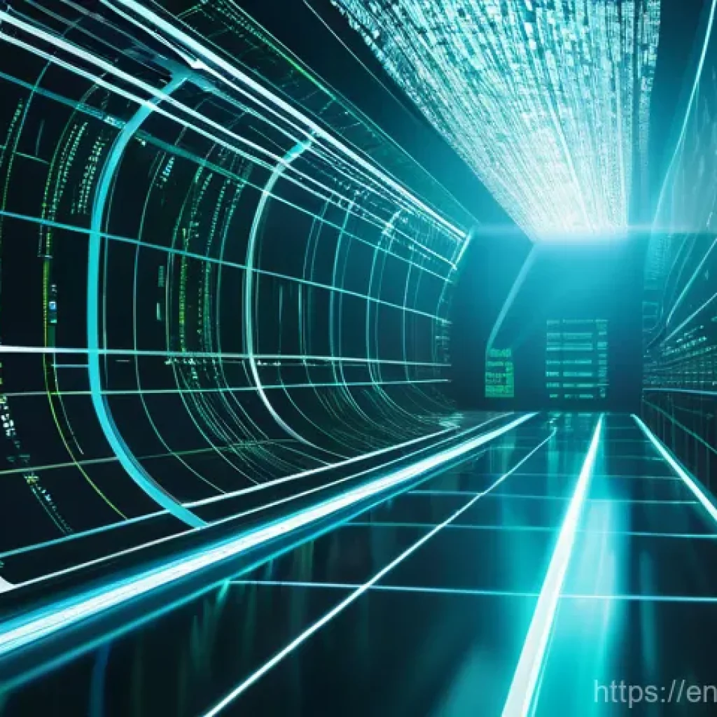 예방 중심 헬스케어의 데이터 보안 문제 - **Prompt:** A visually rich, futuristic digital landscape representing the secure flow of health dat...