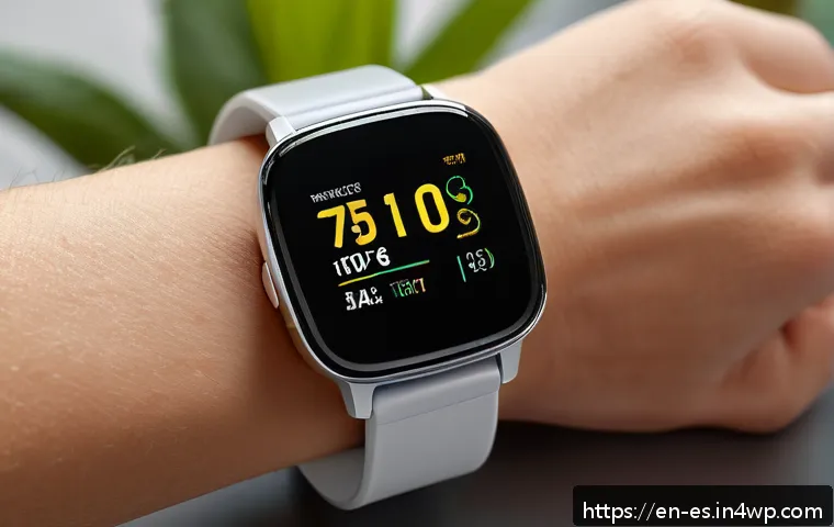 예방 중심 헬스케어의 연구 개발 동향 - A modern healthcare setting showing a diverse adult wearing a sleek, lightweight wearable health mon...
